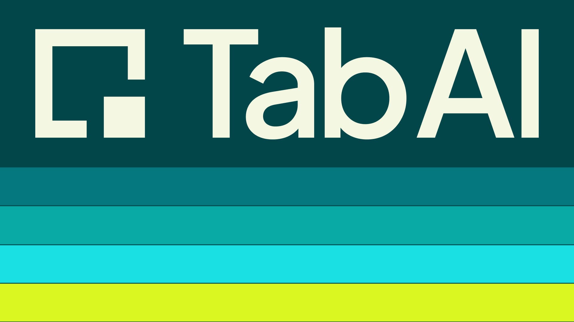 Building a brand and a home on the web for TabAI