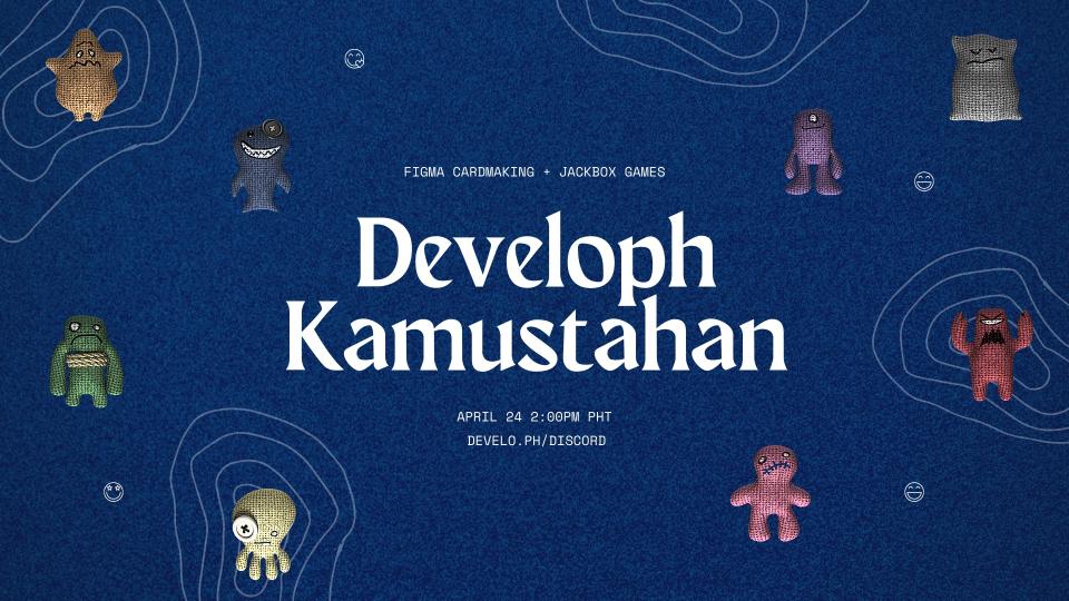 Graphic design poster showcasing illustration work